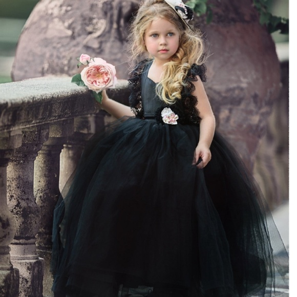 Dollcake NWT Black Beauty Frock tutu dress & sash - Picture 5 of 5